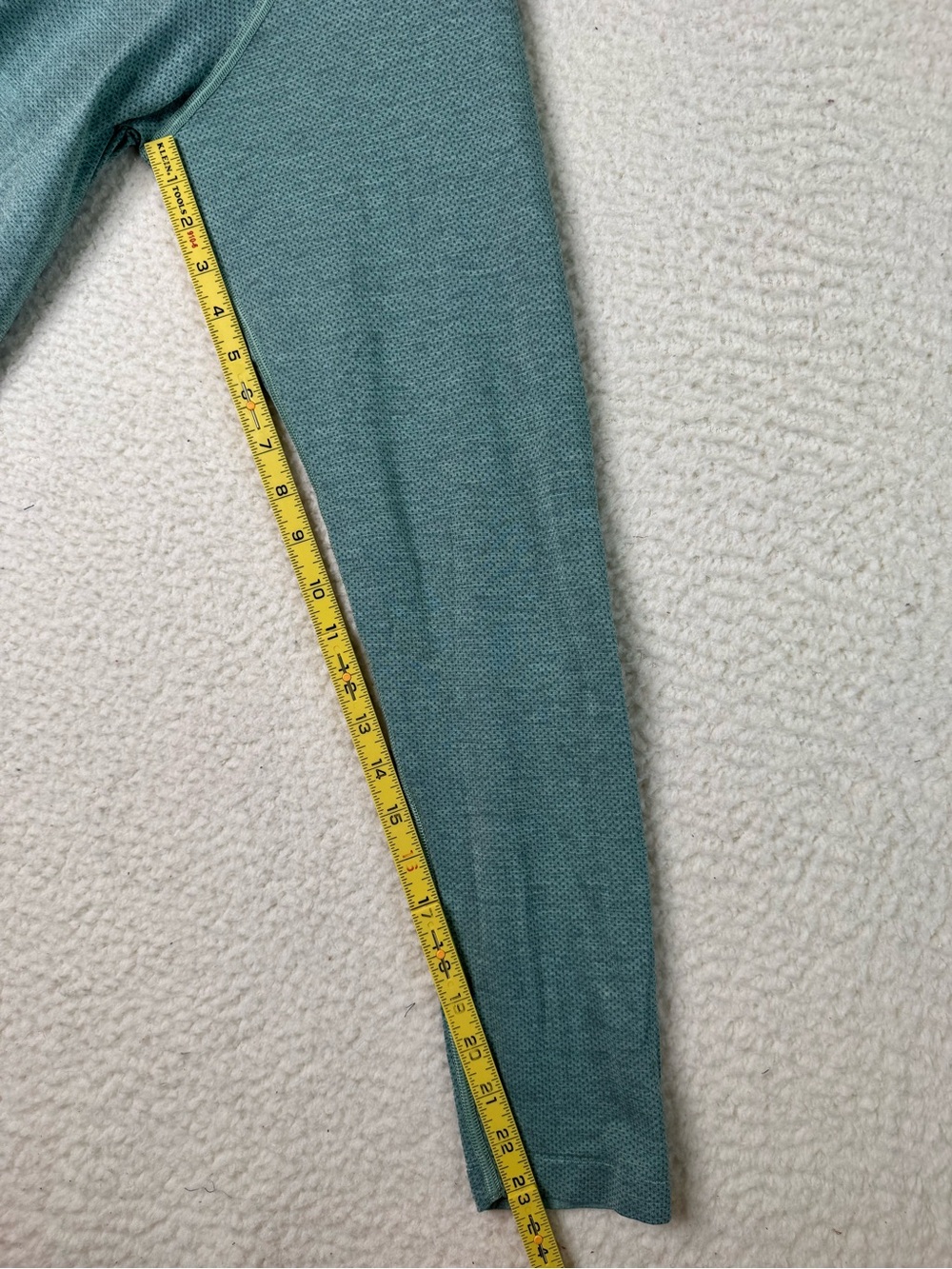 Lululemon Metal Vent Tech Long Sleeve Shirt Light Blue Green Men's Size Large - Picture 9 of 9